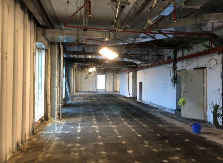 Limpieza después de incendio