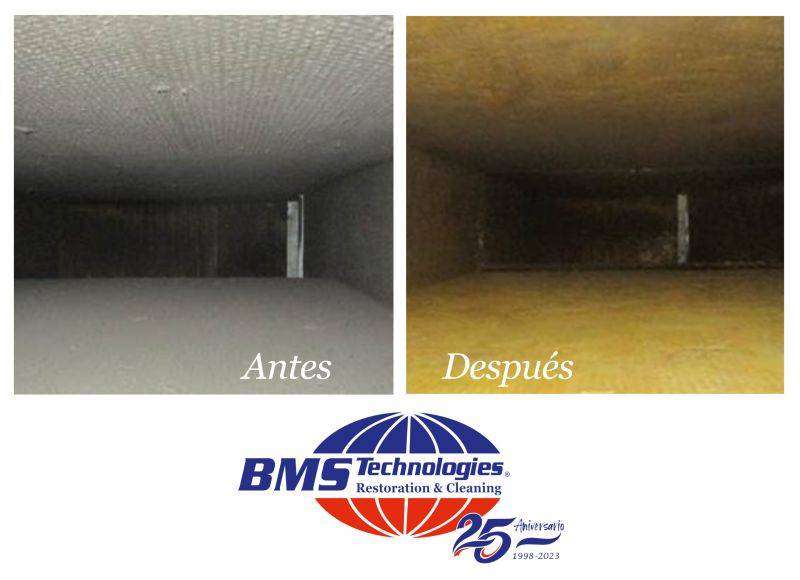 Limpieza de conductos de climatización